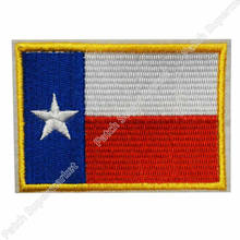 3.5" TEXAS STATE FLAG PATCH EMBROIDERED IRON-ON LONE STAR TX Badge Applique sewing accessories for clothes 2024 - buy cheap