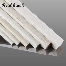 1000mm long 3x12/3x15/3x20/4x12/4x15/4x20mm AAA+ Balsa Wooden Sticks Strips Model Balsa Wooden for DIY airplane model 2024 - buy cheap