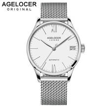 AGELOCER Top Luxury Brand Men Watch Business Fashion Casual Mens Automatic Mechanical Watches Waterproof relogio masculino 2024 - buy cheap
