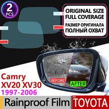 Для Toyota Camry 20 30 XV20 XV30, полное покрытие, противотуманная пленка, зеркало заднего вида, непромокаемая противотуманная пленка, аксессуары для очистки 2024 - купить недорого