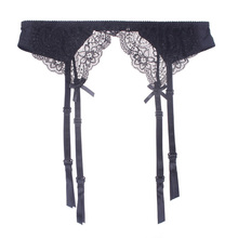 Sexy Lady Mulheres Lingerie Casamento Nupcial Hot Transparente Sheer Lace Top Coxa Alta Suspensórios Garter Belt Para as Meias 2024 - compre barato