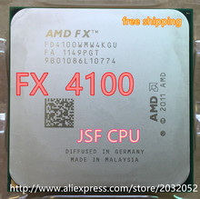 AMD FX 4100 AM3+ 3.6GHz 8MB CPU processor FX serial shipping free scrattered pieces FX-4100 FX4100 (FX serial cpu) 2024 - buy cheap