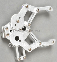 Freeshipping 10 set 2 DOF Aluminium Robot servo arm Clamp Claw Mount kit (No servo) Un-assembly Fit for Arduino 2024 - buy cheap