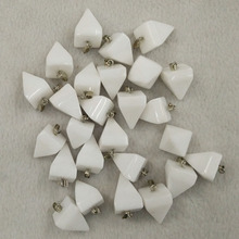 Wholesale 24pcs/lot 2016 fashion high quality Natural stone pyramid shape pendants charms for jewelry making  free shipping 2024 - buy cheap