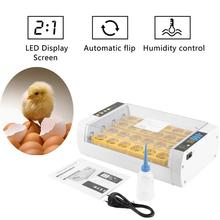 New Large Capacity Practical 24 Eggs Mini Incubator For Chicken Poultry Quail Turkey Eggs Home Use Automatic Egg Turning EU plug 2024 - buy cheap