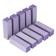 10pcs Buffer Acrylic Nail Art Sanding Block Files Newest Women Nail Polish Makeup Beauty Tools Nail File Sanding Equippment 2024 - buy cheap