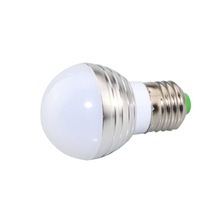 Lâmpada led rgb mágica e27, 16 cores que muda 3w, 85-265v, lâmpada rgb regulável com 24 teclas, ir, controle remoto, iluminação 2024 - compre barato