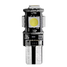 T10 WY5W 5 SMD 5050 LED Car Wedge Lights 192 501 2825 W5W 5SMD 5 LED CANBUS Bulb NO OBC ERROR Auto Lamps Car Accessories 2024 - buy cheap