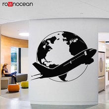 World Map Globe Earth Planet Continents School Geography Travel USA Culture Wall Sticker Vinyl Home Decor Decal Mural 3296 2024 - buy cheap