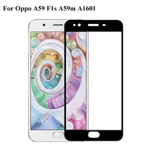 Película de vidro temperado 9h para oppo, protetor de tela com cobertura total para os modelos a59, f1s, a59m, a1601, a 59, f, 1s 5.5, 3 unidades 2024 - compre barato