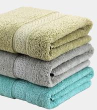 100% Cotton Large Bath Towels for Adults 70*140cm Solid Terry Cloth Beach Towel Absorbent Yoga Shower Towels Bathroom Wholesale 2024 - buy cheap
