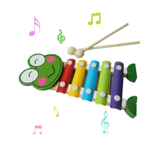 Cartoon Hand Knocking Piano Cute Tiger Ladybug  Animal 5 Scales Piano Toy Baby Kids Toy Musical Instrument Early Learning Toys 2024 - buy cheap