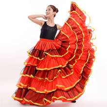 New Show Costume Spanish Flamenco Half-length Skirt Opening Dance Bust Skirt Stage Costume Female Performance Wear Suit H596 2024 - buy cheap