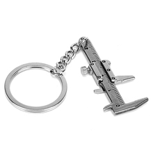 Keyring High Quality Metal Keychains Pendant Fashion Jewelry Interior Accessories Car Key Rings Vernier Caliper Car-styling 2024 - buy cheap