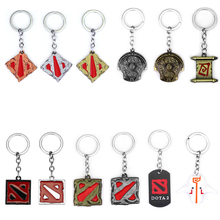 Game Dota 2 Keychain Alloy Immortal Champion Shield Bronze Metal Key Rings For Gifts Chaveiro Key Chain Dropshipping 2024 - buy cheap