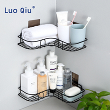 2019 Bathroom Shelf Tripod powerful wash shelf toilet storage rack bathroom corner wall hanging locker Kitchen Storage Rack 2024 - buy cheap