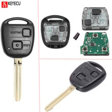 KEYECU Remote Car Key Fob 304MHz 4C for Toyota Tarago Avensis RAV4 Corolla Landcruiser 100 P/N:60030 or 60040 Free programming 2024 - buy cheap