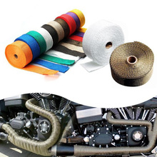 Hot Car Motorbike Exhaust Pipe Wrap Tape Manifolds Heat Thermal Wrap Tape BX* 2024 - buy cheap