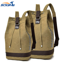 Scione Military  Canvas Men's Sports Gym Bags Tactical Backpack for Travel  Camping Rucksack Tactical Hiking Bicycle Bag for Man 2024 - buy cheap