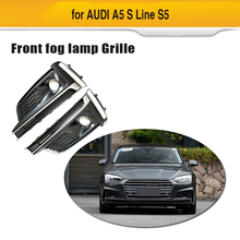 Front Left/Right Lower Bumper Car Fog Light Cover For Audi A5 sport S5 Sline fog lamp Vent Grille Side Insert Grille 2009-11 2024 - buy cheap