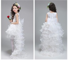 Vestido floral feminino, vestido longo para casamentos, vestido de baile para meninas, vestido de princesa longo, vestido de festa infantil, 2018 2024 - compre barato