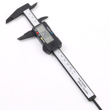 Micrômetro digital eletrônico de fibra de carbono, alta qualidade, 150mm, 6 polegadas, lcd, calibre vernier, ferramentas de medição 2024 - compre barato