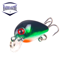 Mini Crankbait Fishing Lures 3cm 1.5g Artificial Hard Crank Bait Topwater Quality Plastic Wobblers Japan Peche Fishing Tackle 2024 - buy cheap