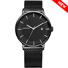 DONROSIN Fashion Mens Watches Top Brand Luxury Quartz Watch Men Casual Slim Mesh Steel Waterproof Sport Watch Relogio Masculino 2024 - buy cheap