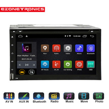 2 Din Android 6.0 DVD CD Car Radio Stereo 6.95" Car GPS Navigation Wifi Bluetooth USB Radio Audio Player subwoofer USB SD Player 2024 - buy cheap