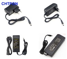 Transformadores de iluminação ac, 100v-240v para dc, 12v, 1a, 2a, 3a, 5a, 6a, 8a, adaptador de fonte de energia, carregador para faixa de luz led