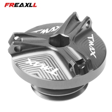Motorcycle Motocross For YAMAHA TMAX T-MAX TMAX530 TMAX500 TMAX 500 530 SX DX XP530 CNC Engine Oil Cap Filler Cover 2017 2018 2024 - buy cheap