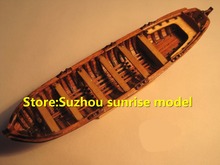 Free shipping Scale 1/75 Hi-Q wooden lifeboat model kits The HMS surprise Warship's lifeboat 120mm Pinance model 2024 - buy cheap