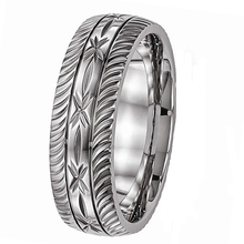 7mm Titanium Ring Comfort Fit Engagement Men's Wedding Band Alliance Jewelry Come With Gift Bag TI062R 2024 - buy cheap