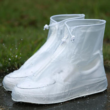 Ushine capa protetora de sapatos, à prova d'água, zíper, capa de chuva para sapatos, cano alto, antiderrapante, capas de botas de chuva para homem e mulher 2024 - compre barato