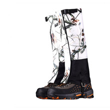 Cubierta de zapato de camuflaje de tela Oxford para exteriores, cubierta de zapato de camuflaje para campo de nieve, jungla, desierto, senderismo, escalada, impermeable, a prueba de arena, transpirable, para caza 2024 - compra barato