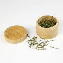 Mini Bamboo Tea Storage Box Tea Canister Boxes Tea Jar Handmade Organizer Spice Jar Easy to Carry During Travel Carry 2024 - buy cheap