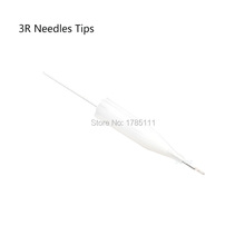 Disposable Sterilized Professional 50Pcs 3RL Needles + 50Pcs 3RL Tips  For Tattoo Eyebrow Pen Machine Permanent Makeup Kit 2024 - buy cheap