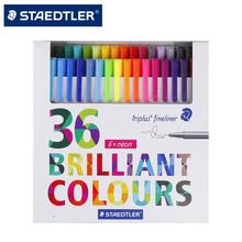 Staedtler-rotuladores Triplus Fineliner de 0,3mm, 50 colores brillantes, bolígrafos de fibra para dibujo y escritura 2024 - compra barato