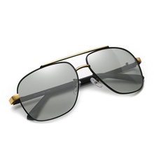 2019 Sunglasses Men Polarized Sunglasses Photochromic Sun Glasses Men Pilot Business Style Change Color Glasses Oversized 2024 - buy cheap