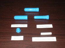 Pack of 100sets Nasal Inhaler Parts For Filling Essential Oils (Four Parts Per set, blue) 2024 - buy cheap