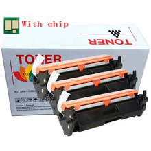 3pk Replacement CF217A 17A Black Toner cartridge for hp LaserJet Pro M102a M102w MFP M130A M130fn M130fw M103nw + with chip 2024 - buy cheap