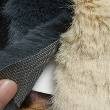80cm*160cm High grade plush thermal Faux fur fabric for winter coat faux rabbit for DIY Faux rabbit hair Knit Fabric JSJRX-65A 2024 - buy cheap