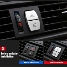 Window lift switch button sticker trim sequin For BMW 5 series f10 2011-17 interior auto accessories 2024 - buy cheap