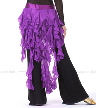 Bufanda de cadera para danza del vientre, falda envolvente, cinturón para disfraz de baile, 12 colores 2024 - compra barato