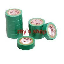 5mm Thickness Green PVC Insulated Adhesive Electrical Tape Roll 10PCS 2024 - buy cheap