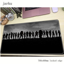 Tapete de rato grande jogo mousepad grande presente de aniversário do rato da almofada do rato do rato do jogo 700x400mm notbook 2024 - compre barato