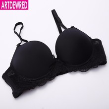Sexy Push Up Bras Smoot patchwork Lace Bralette Underwear Women Silicone Strapless Bra Invisible Wedding Bra Top soutien gorge 2024 - buy cheap