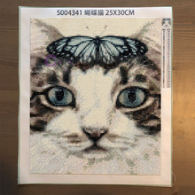 Алмазная картина полностью квадратная/круглая дрель Daimond картина "собака кошка мультфильм животное" вышивка-мозаика стразами вышивка крестиком 509DP 2024 - купить недорого