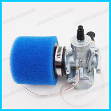 Molkt 26mm Carburetor Carb & Blue 45mm Air Filter For 125cc 140cc 150cc Lifan YX CRF50 Pit Dirt Bike Motorcycle Motocross 2024 - buy cheap