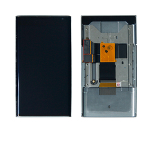 Pantalla Lcd con marco para teléfono móvil, repuesto de montaje negro para STV100-1/2/3/4 Digitalizador de pantalla táctil, Priv para BlackBerry, Envío Gratis 2024 - compra barato